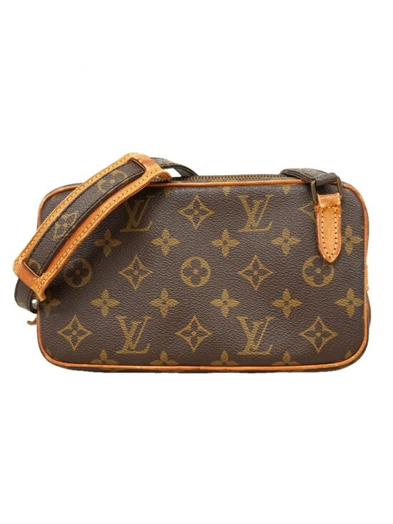 Louis Vuitton | Bags | Louis Vuitton Shoulder Bag Monogram  Louis Vuitton Shoulder Bag Monogram Pochette Ma Roulis Bandouliere Brown